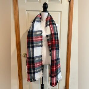 NWT Shiraleah Chicago Plaid Nicky Scarf